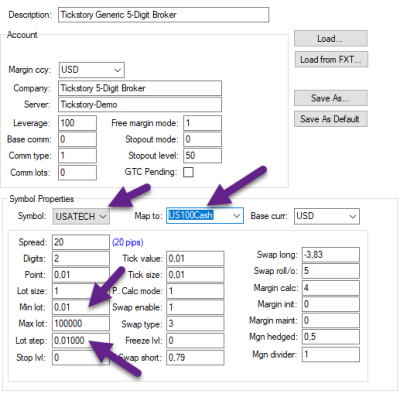 This is my broker I linked specifications